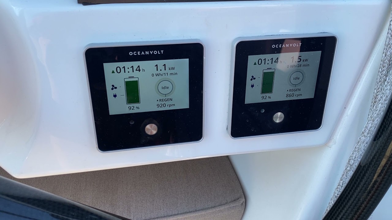 Oceanvolt hydrogeneration &ndash; Pegasus 50 sailboat