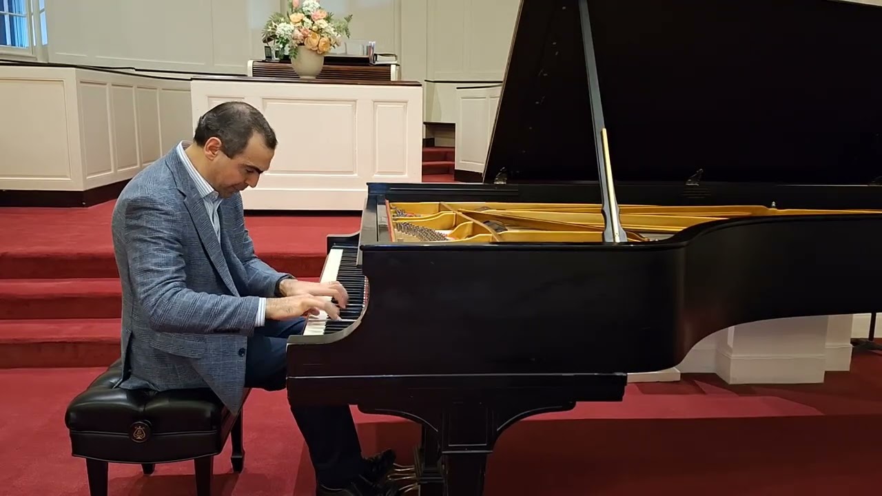 Schumann–Liszt: Widmung | Rehearsal at Scarsdale Congregational Church