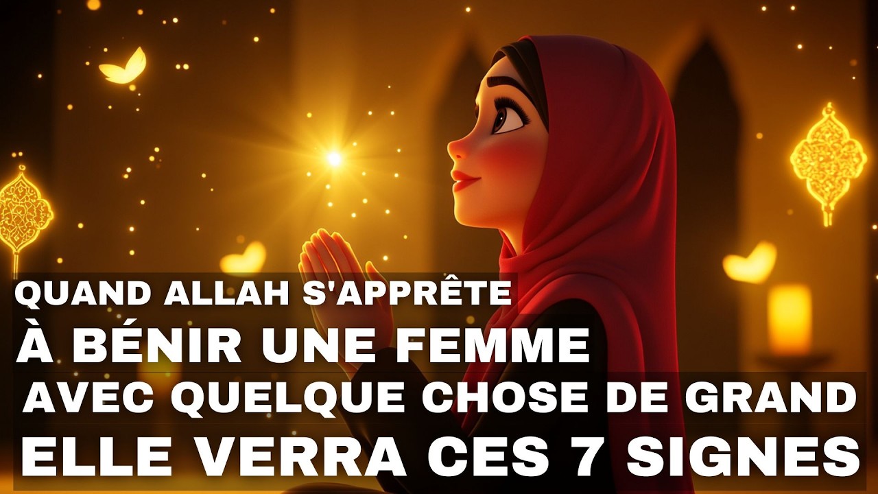 Quand ALLAH S'apprête à Bénir une Femme Avec Quelque Chose de Grand, Elle Verra Ces 7 Signes | ISLAM