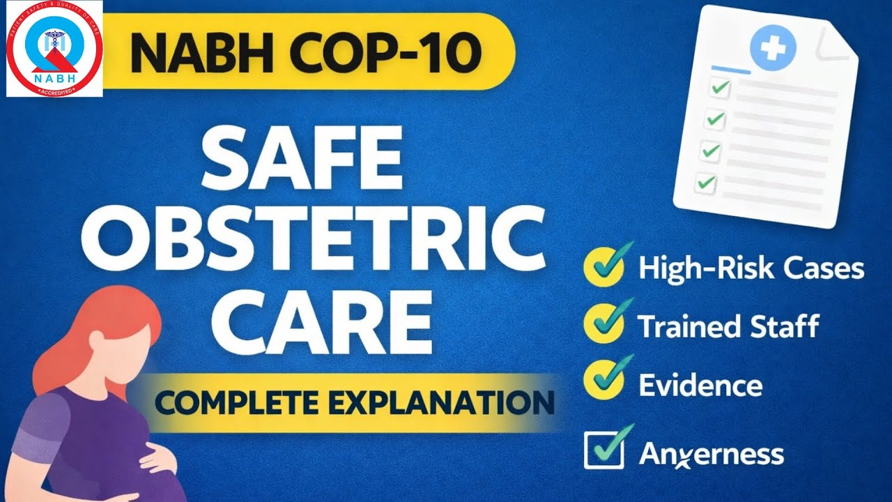 Chapter  2 | COP.10 Explained | Safe Obstetric Care Standards with Evidence | NABH 6th Edition 