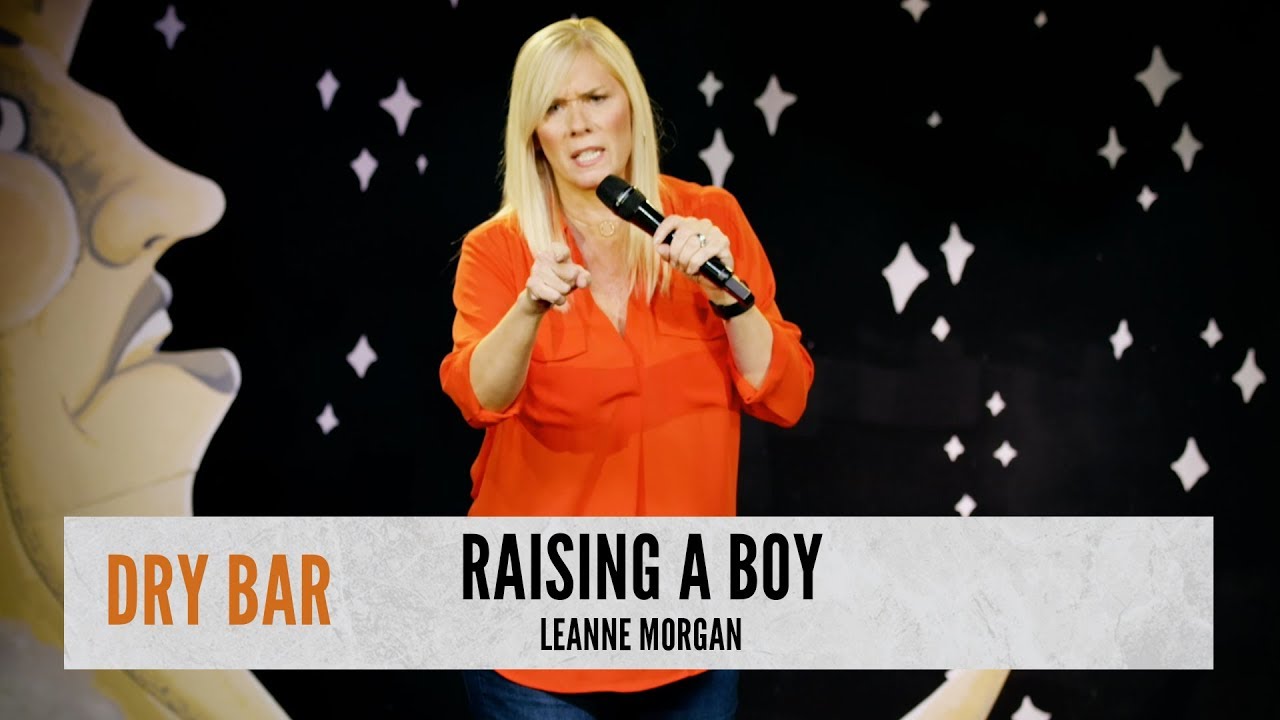 When your baby boy listens to the radio, Leanne Morgan