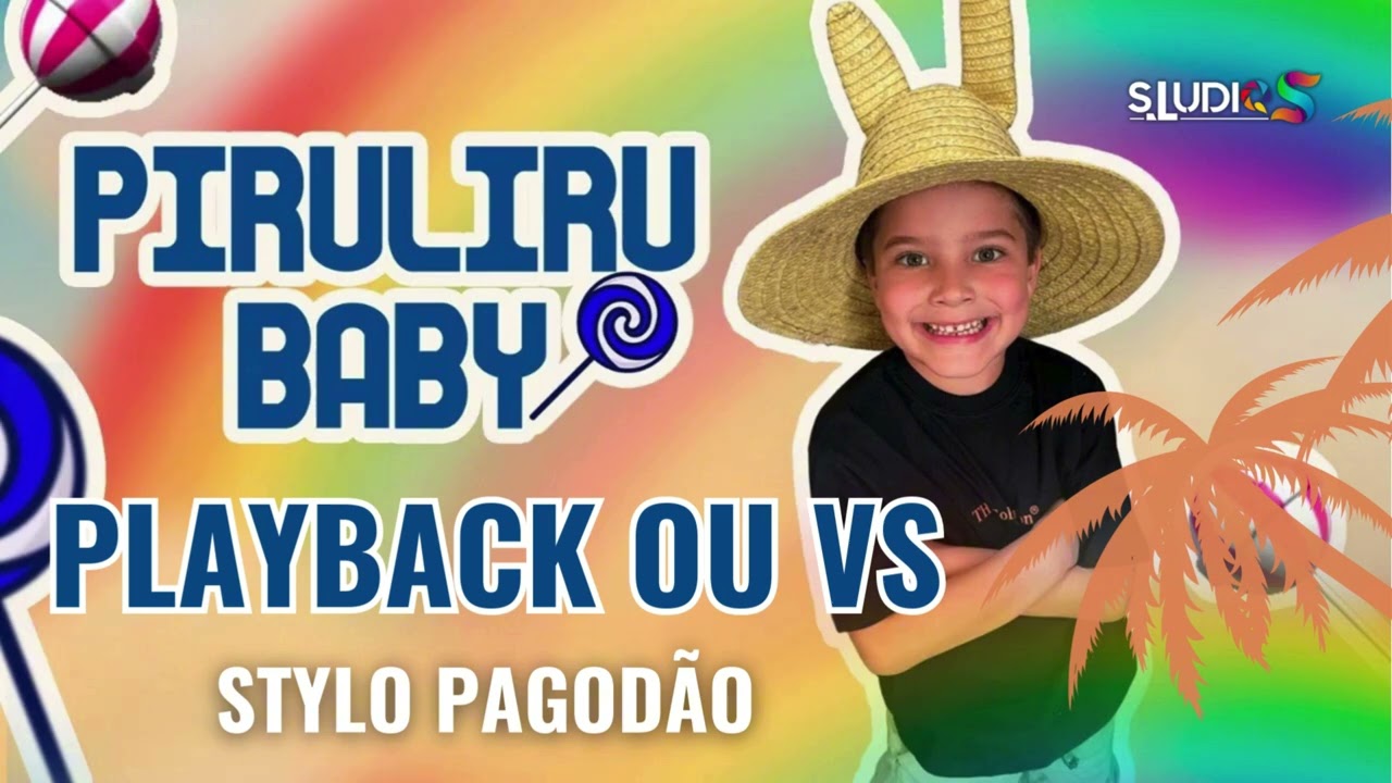 Playback ou VS - PIRULITO BABY - Vers&atilde;o @CanalArthurgomes Stylo Pagod&atilde;o - Karaok&ecirc; Version