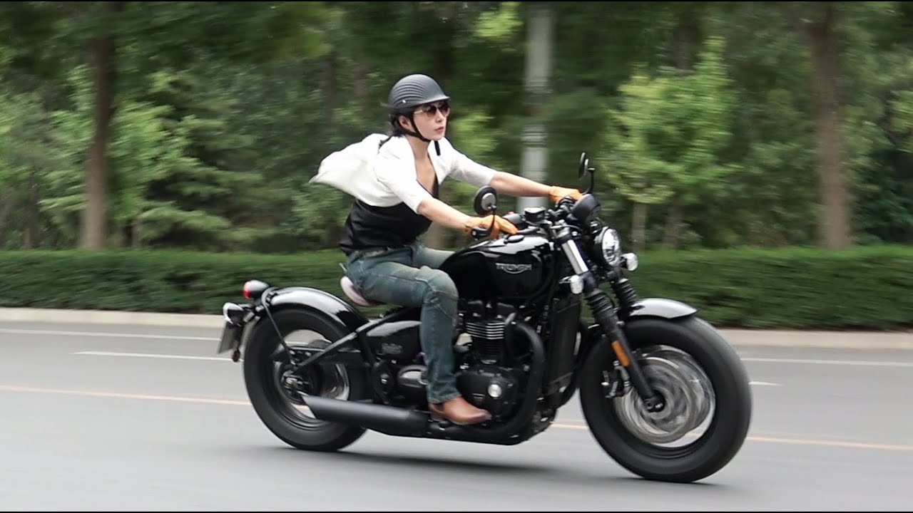 骑上这台英式Bobber 回头率100%