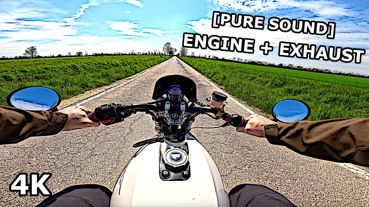 [POV 4K] First Ride in the Italian Countryside 🇮🇹 – 1982 Moto Guzzi V35 Café Racer Pure Engine Sound