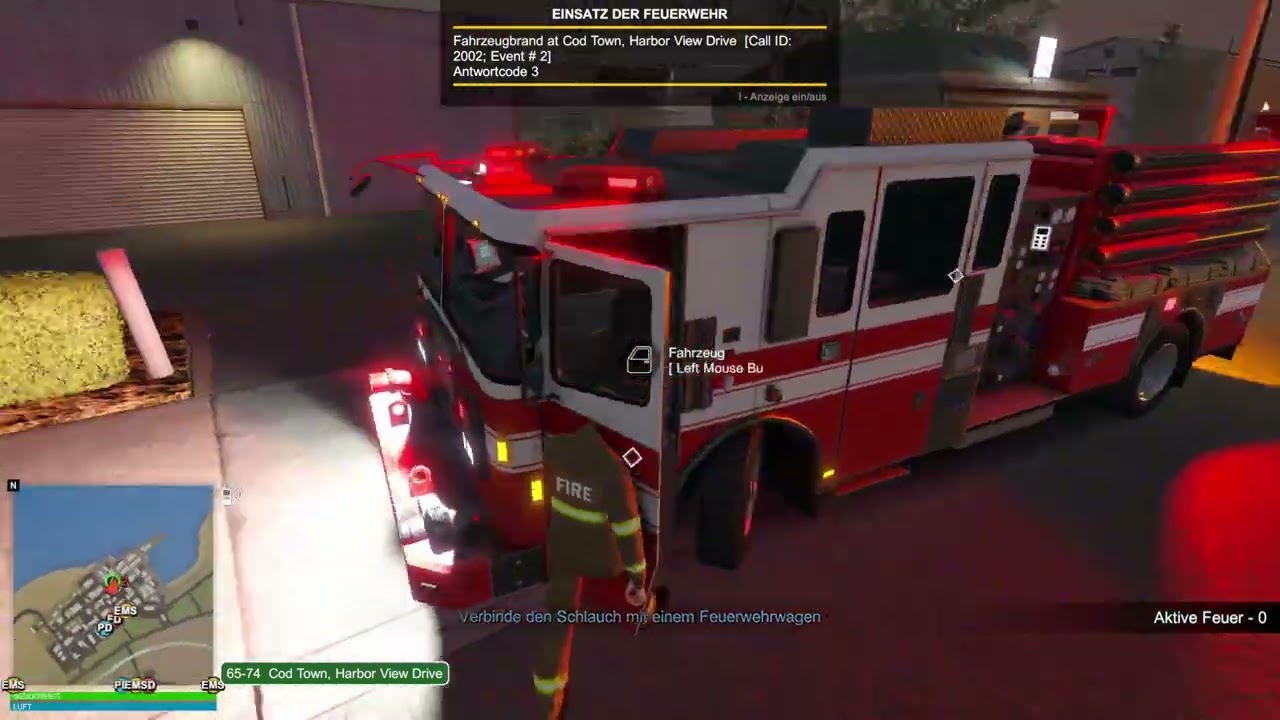 Schicht bei der Feuerwehr | Flashing Lights