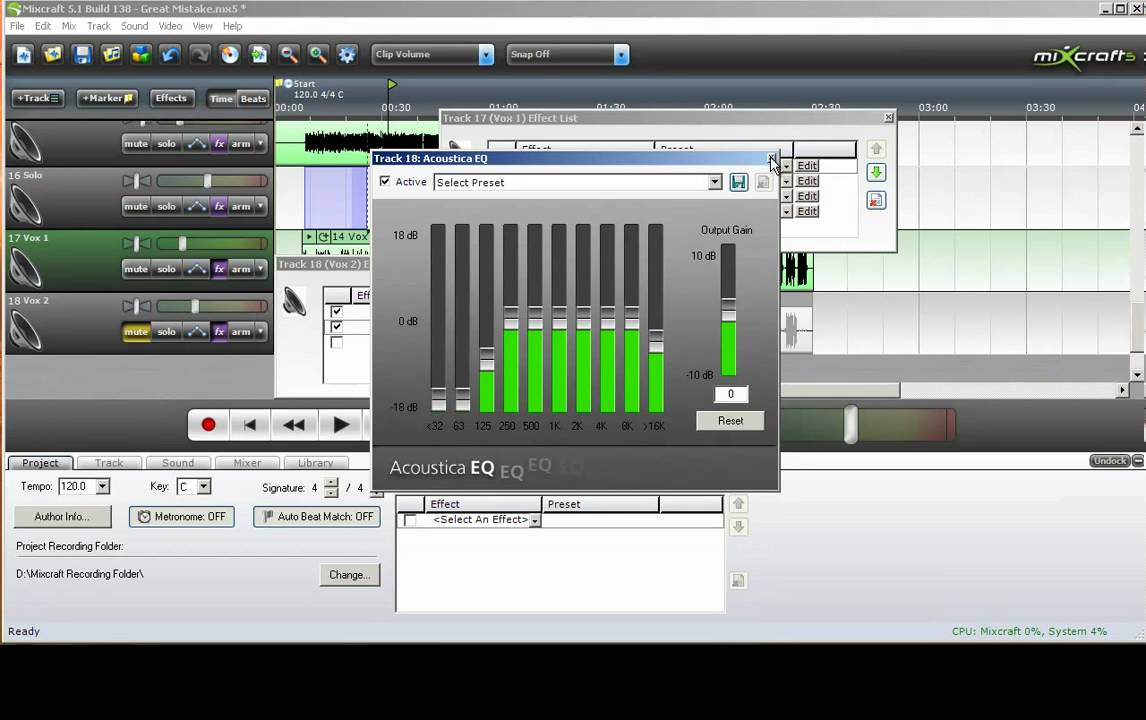 Mixcraft - Mix an Entire Song Start to Finish - Part 6/8