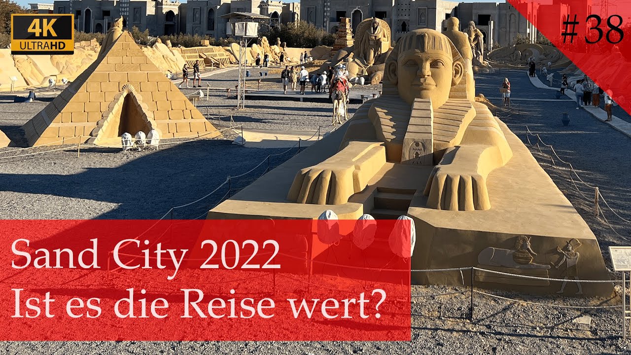 Ist die Sand City in Hurghada eine Reise wert? | Ägypten 2022 (Vlog #38)