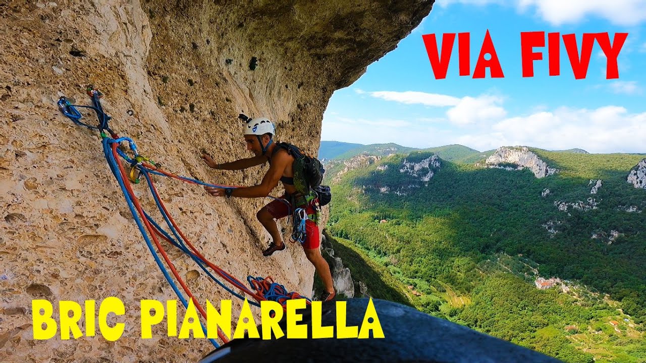VIA FIVY (con variante 6c+) - BRIC PIANARELLA - FINALE LIGURE