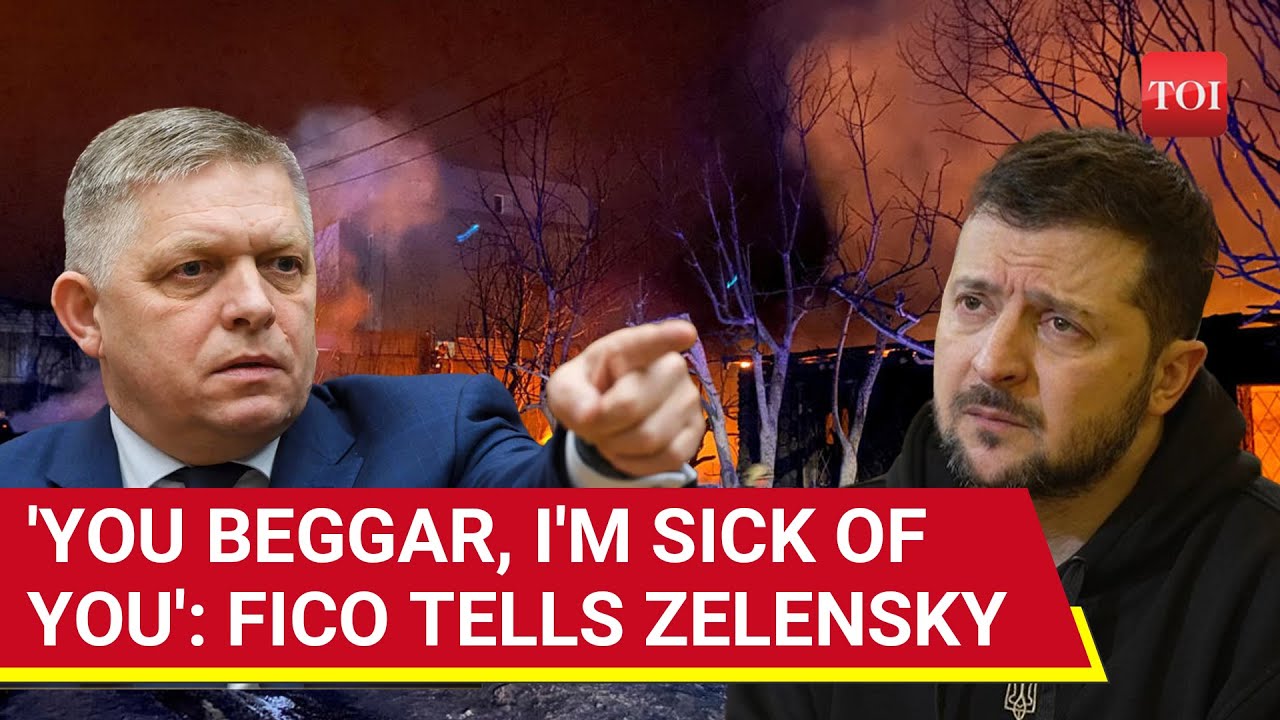 'Zelensky Only Begs': NATO Nation PM's Fiery Attack Leaves Ukraine President Speechless | Fico Fumes