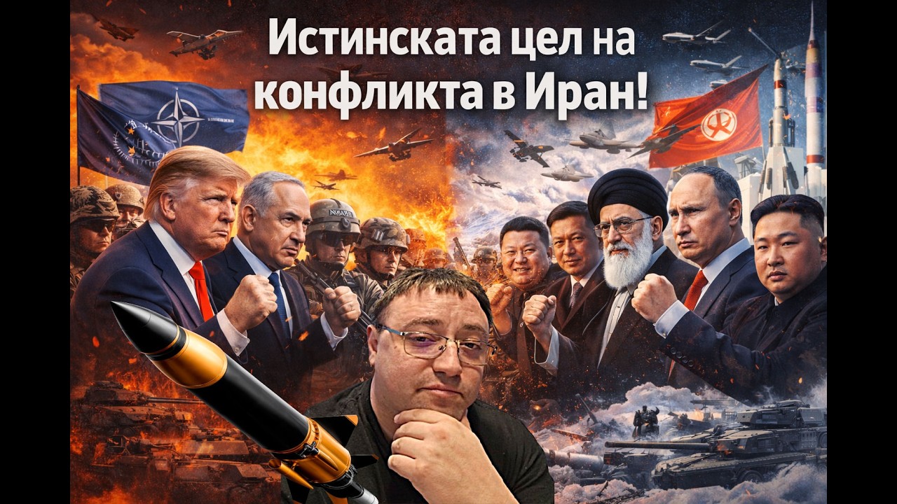 Истинската цел на конфликта в Иран!