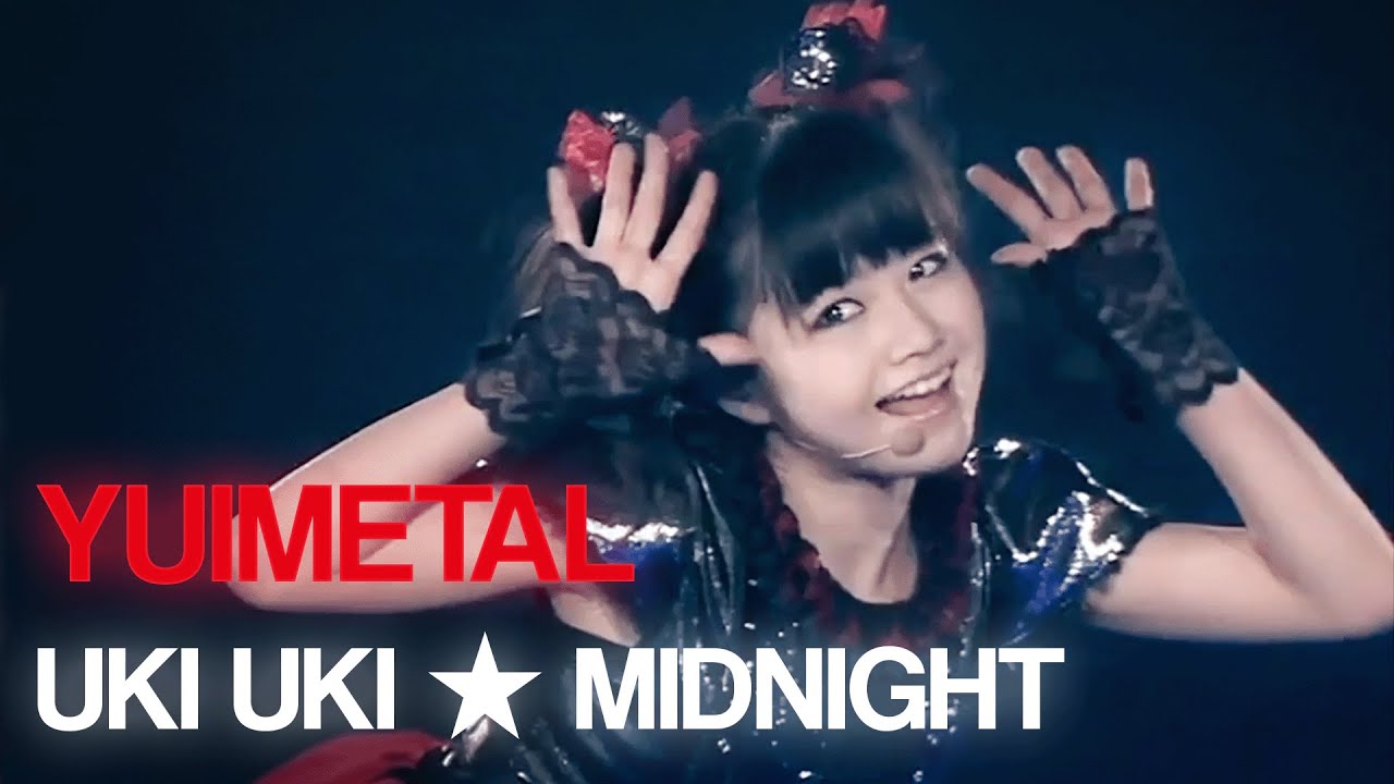 YUIMETAL Focus - Uki Uki ★ Midnight - BABYMETAL (4k) ENG SUB