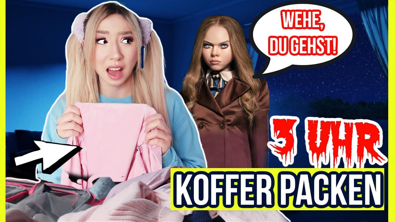 PACKE niemals dein KOFFER 3 Uhr Nachts in Osterferien wenn M3gan wie Siri dich 24 Stunden überwacht