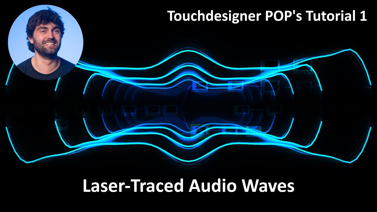 TouchDesigner POP's Tutorial 1: Laser-Traced Audio Waves