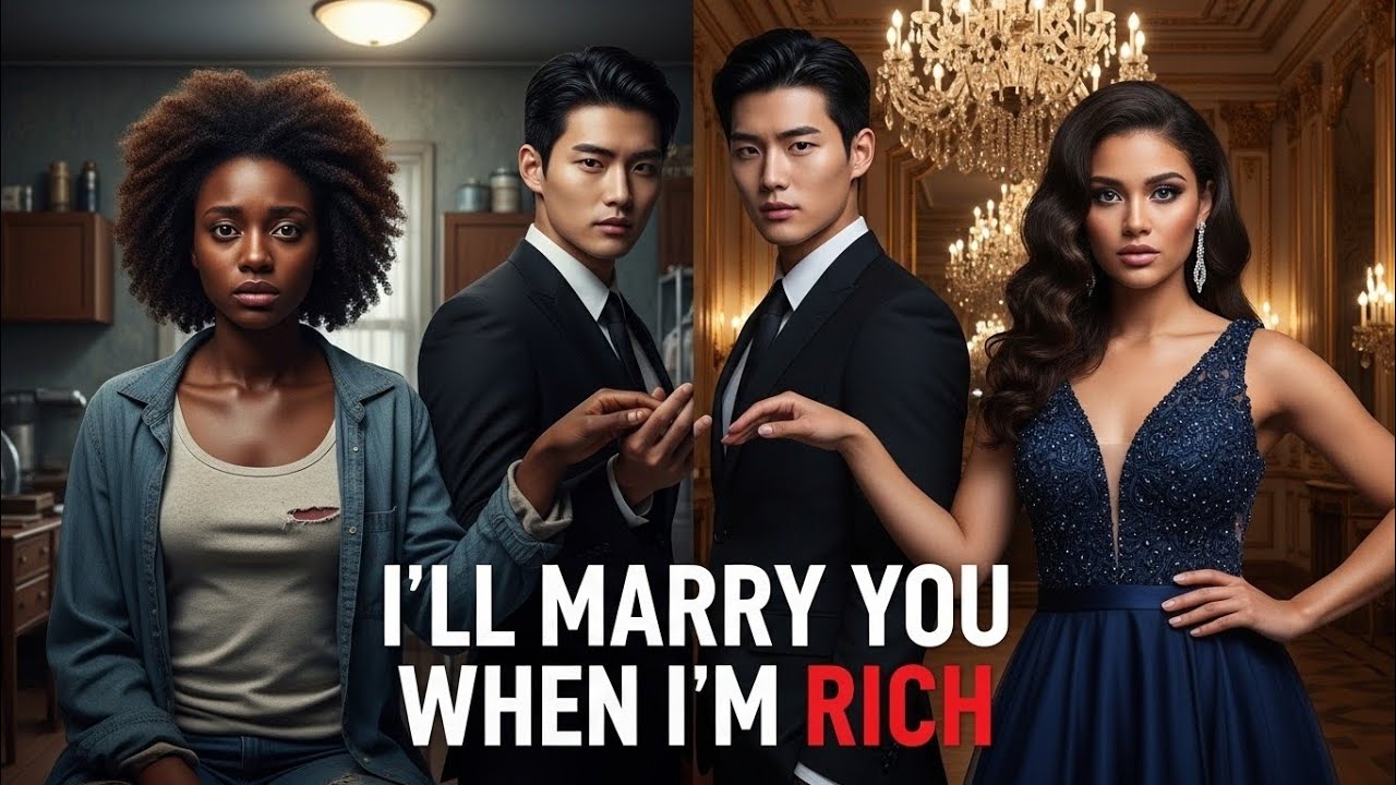 He Promised: I'll Marry You When I'm #RichBWAMRomance#(Black Woman Asian Man)