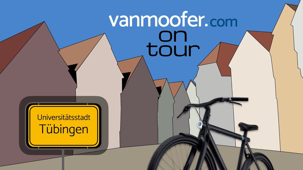 Vanmoofing in T&uuml;bingen 🇩🇪 City Tour with VanMoof S3 Dark 2021 #Germany #Pedelec #Insta360