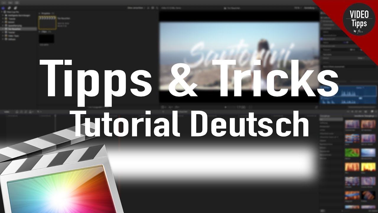 7 Tipps und Tricks, die jeder Anfänger & Profi in FINAL CUT PRO X kennen sollte! // Tutorial Deutsch