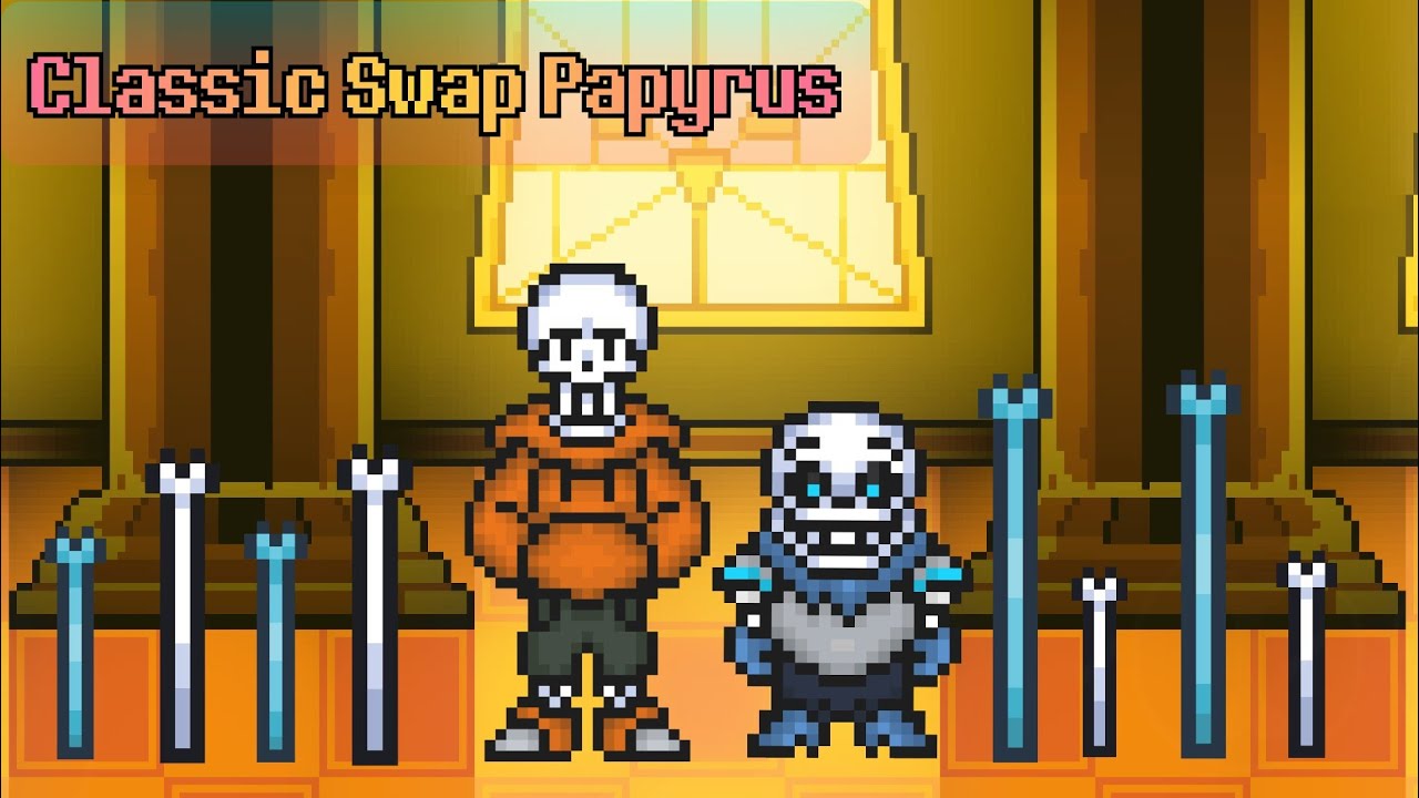 Underswap Papyrus...mas é só o phase 3 - Bonetale