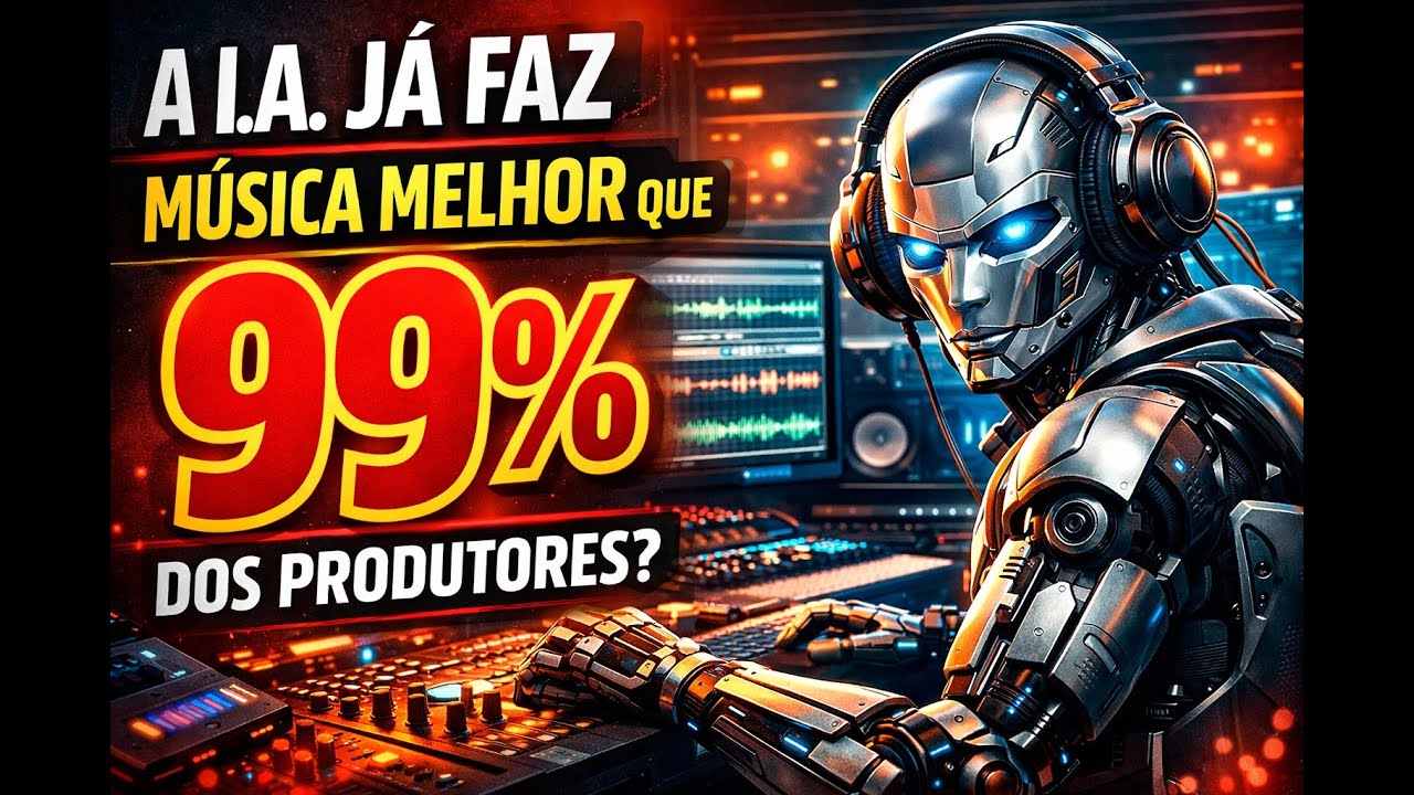 A IA já faz musica melhor que 99% dos musicos e produtores?