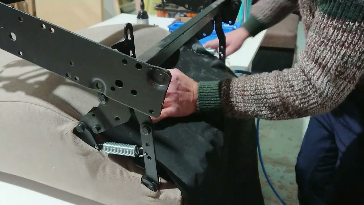 Como Montar Un Sillon Relax con Mecanismo Empujon