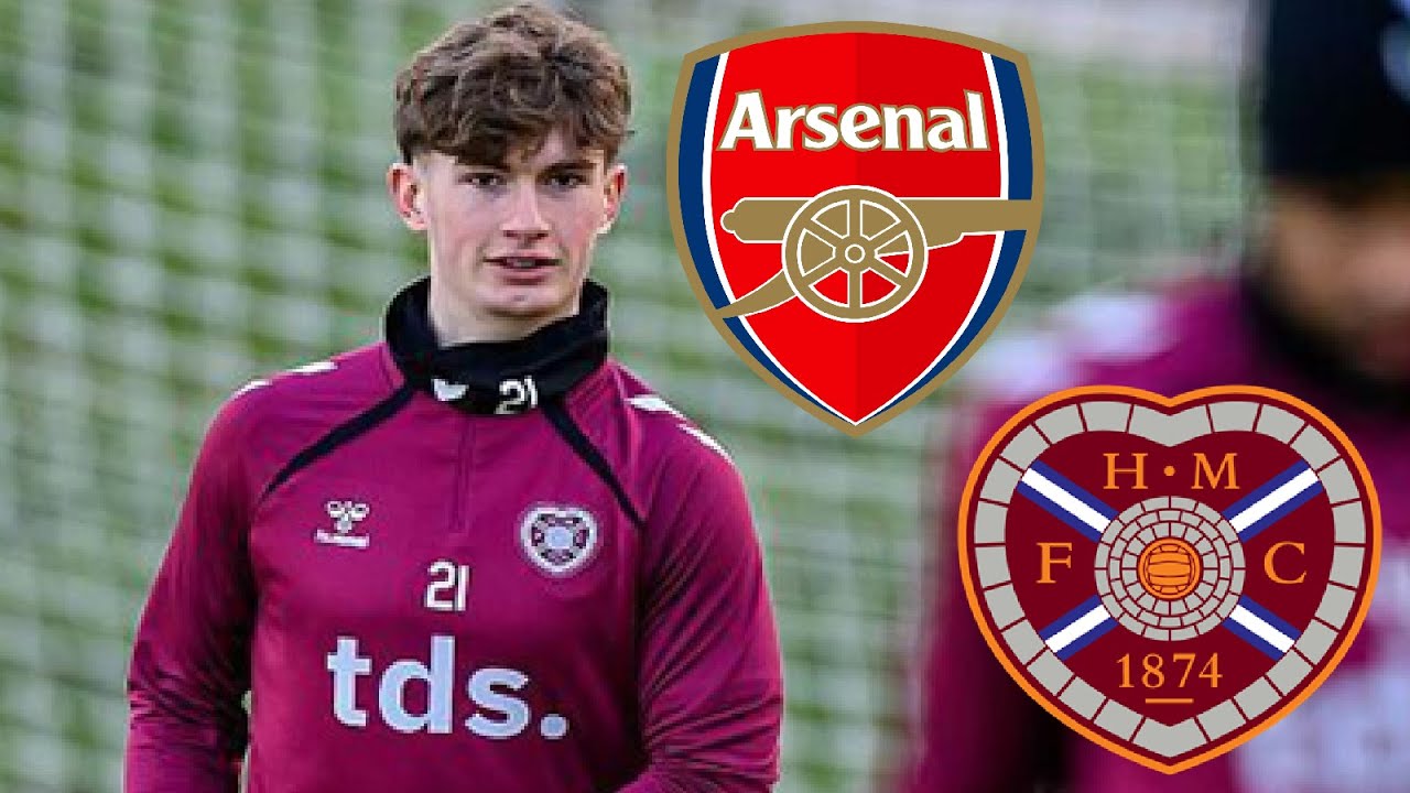 ARSENAL MAKE MOVE FOR HEARTS STRIKER JAMES WILSON