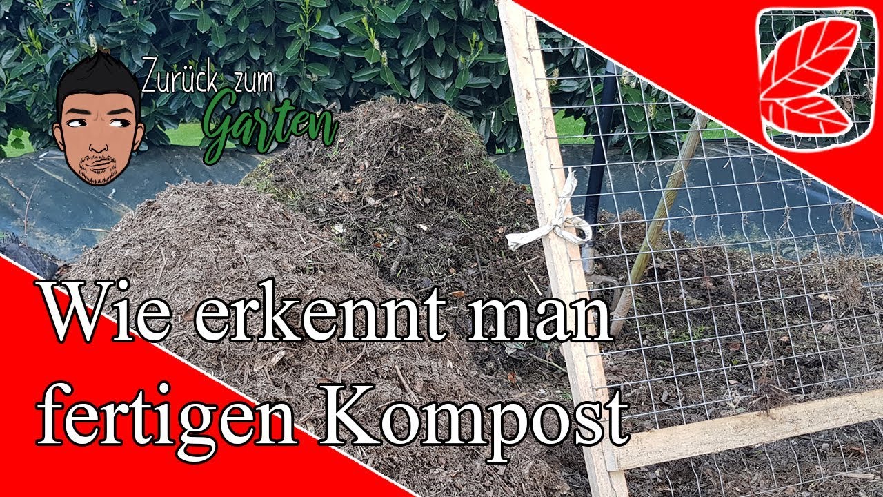 Kompost anlegen - Wann ist der Kompost fertig?