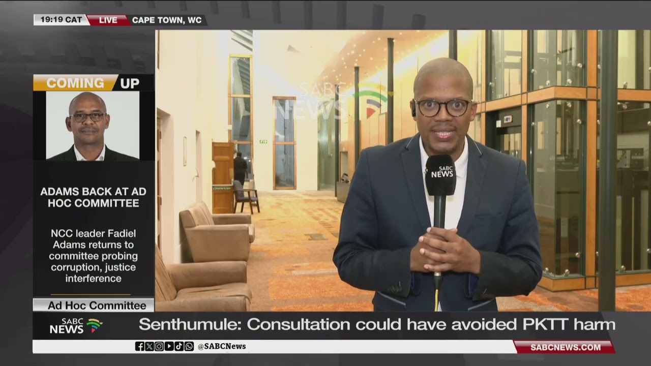 Ad Hoc Committee | Fadiel Adams makes a return