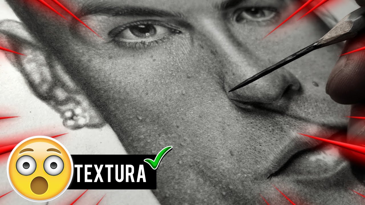 Como fazer textura de pele no desenho | Passo a passo