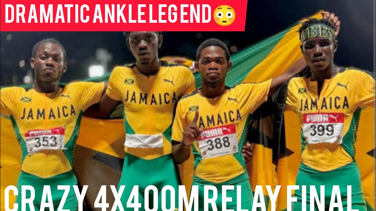 DRAMA Ensures In 4x400m Relay Final Race Track and field events