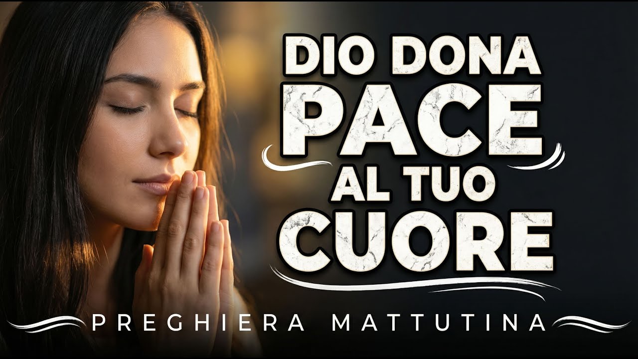 Dio dona pace al tuo cuore | Preghiera Mattutina