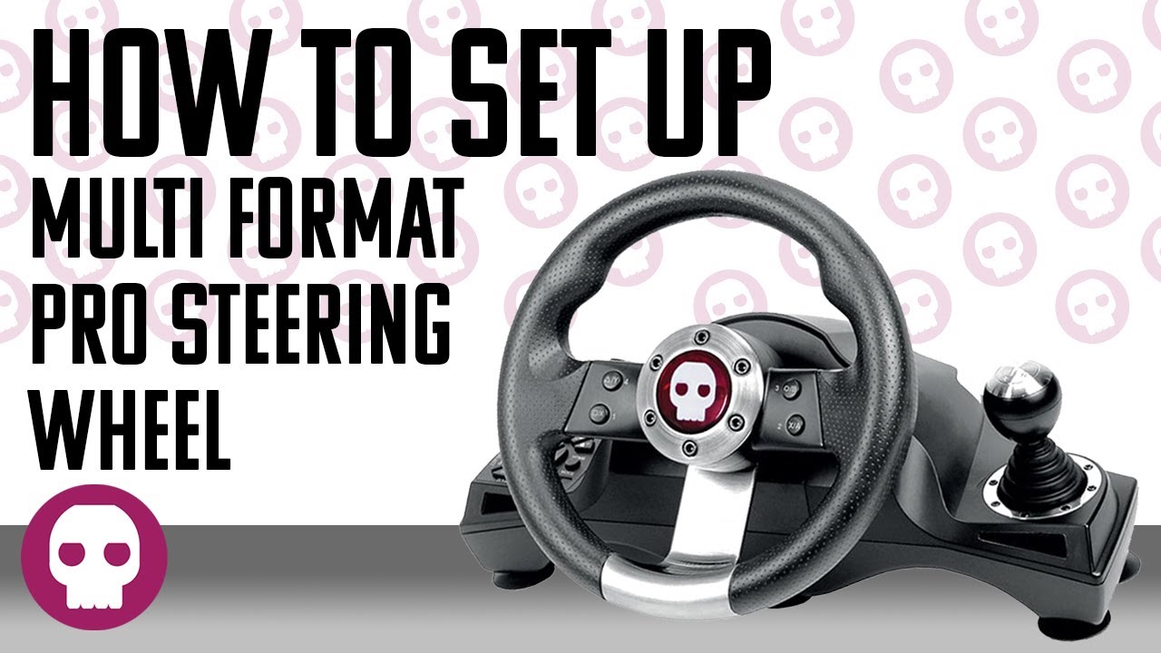 PS4 / XBOX One & PC PRO Gaming Steering Wheel with Pedals | Setup and Configuration