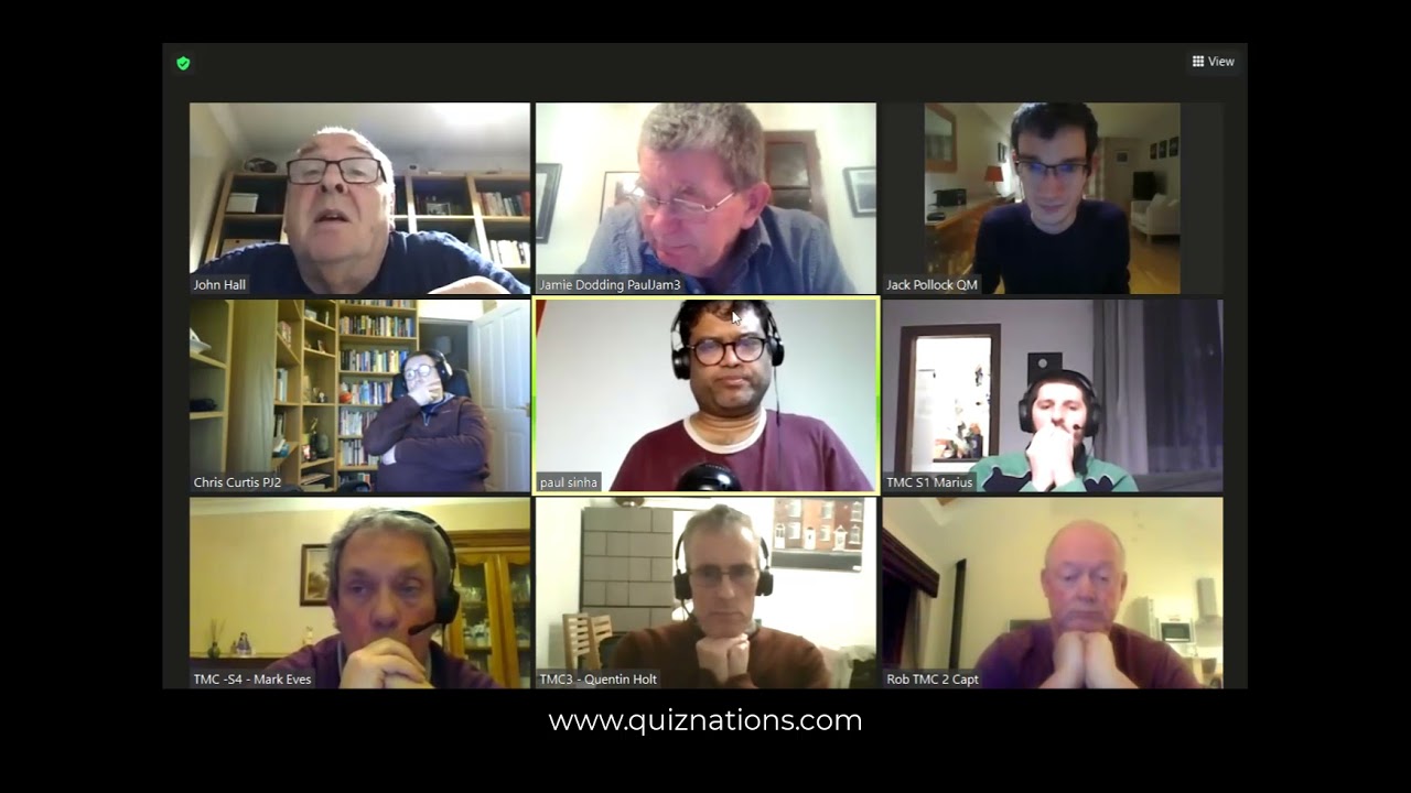 Quiz Nations Europe S1 W8 - Paul Jam vs The Motley Crew