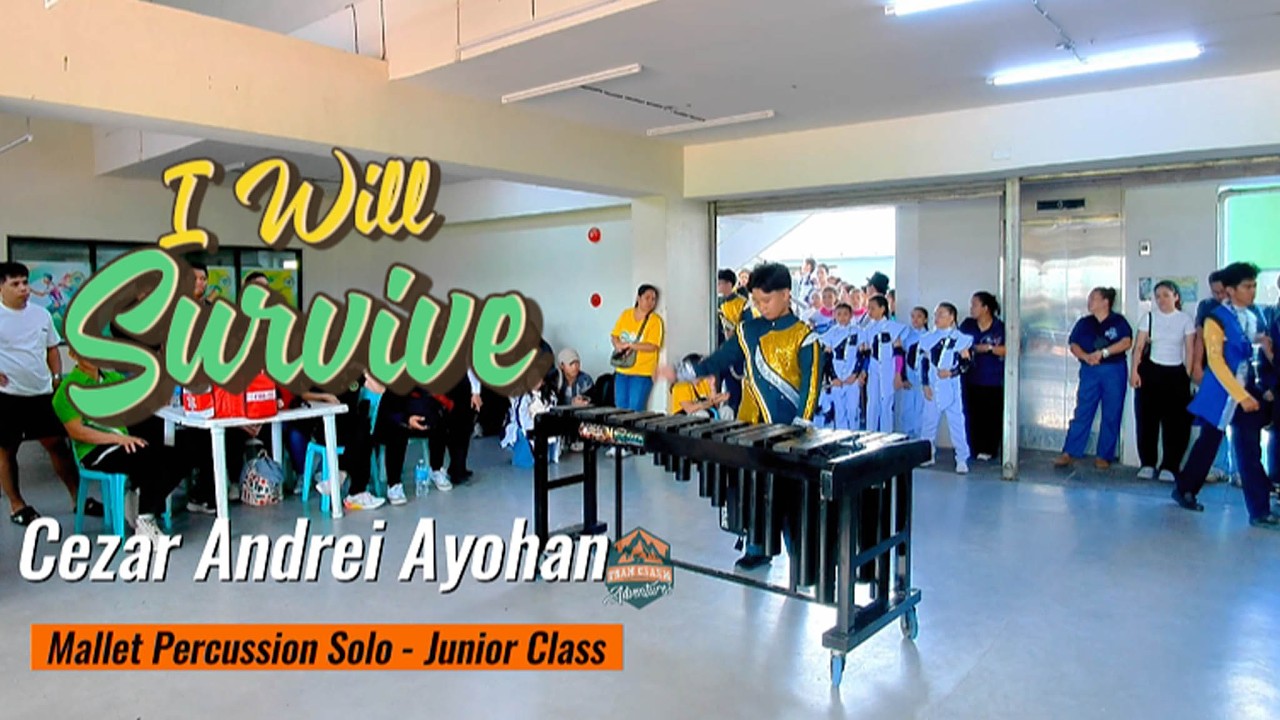 I Will Survive | Mallet Percussion Version by: Cezar Andrei Ayohan  Marching Arts Asia Championships