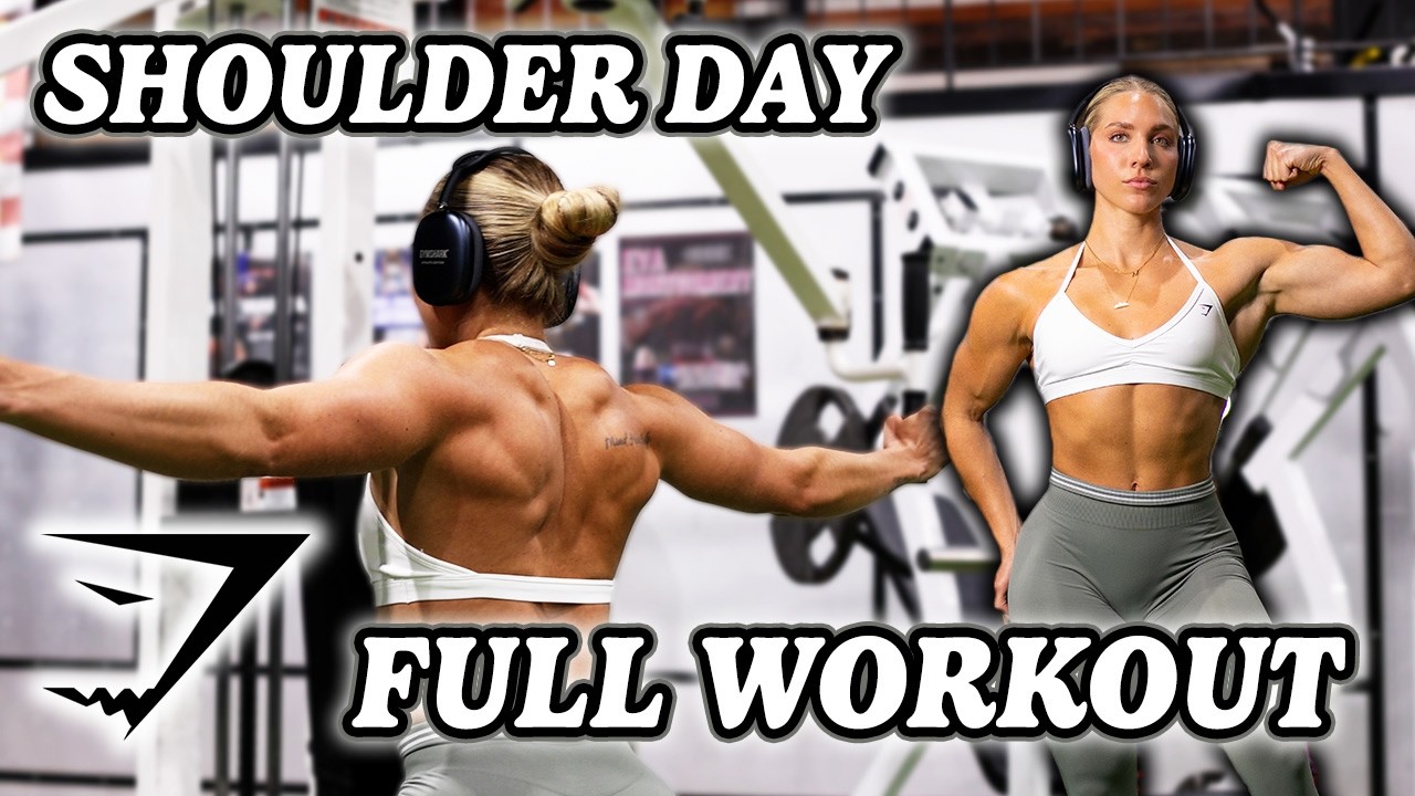 WORKOUT WITH ME | FULL SHOULDER DAY