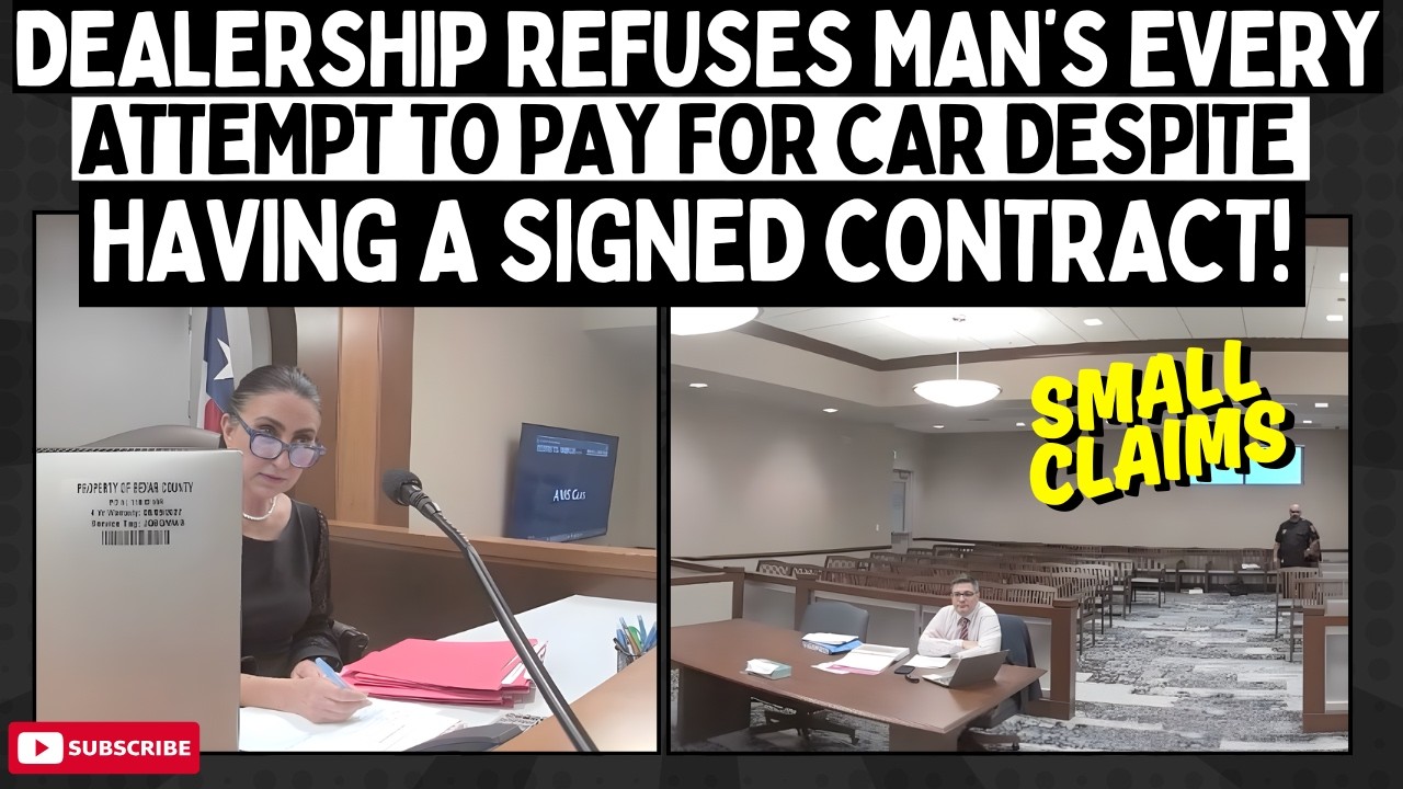 Dealership Refuses Man’s Every Attempt To PAY For Car Despite Having A Signed Contract!