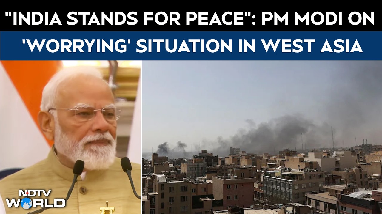PM Modi On Middle East War | 