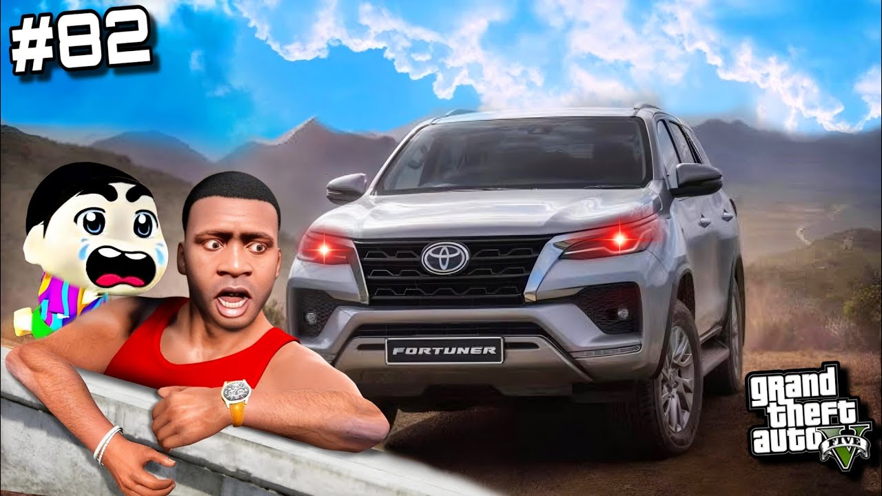 Overpowered Scorpio's Brother Fortuner Attacked On Franklin & Shinchan In GTA 5 !