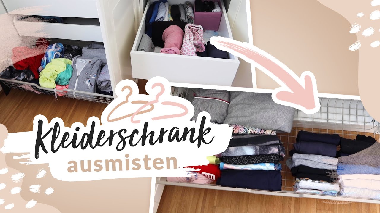 Kleiderschrank ausmisten ✨ Sportkleidung & Nachtwäsche #nurwasichmag