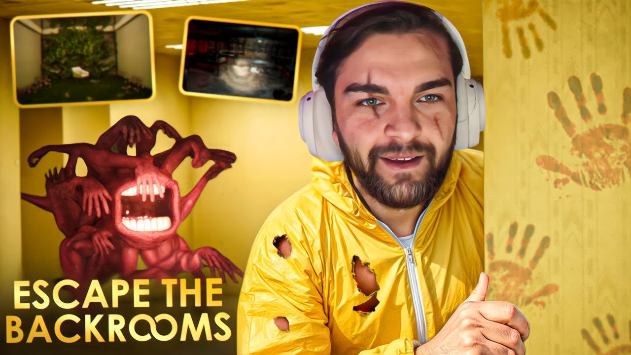 DÜNYANIN EN HIZLI BİTEN KORKUNÇ BACKROOMS'u - yeni görevler | ESCAPE THE BACKROOMS #8