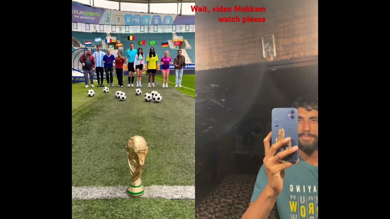 Who Hit The World Cup? 😳#wweraw #soccer #eeuu #messi 🫷#goalkeeper set a 15million 🤠