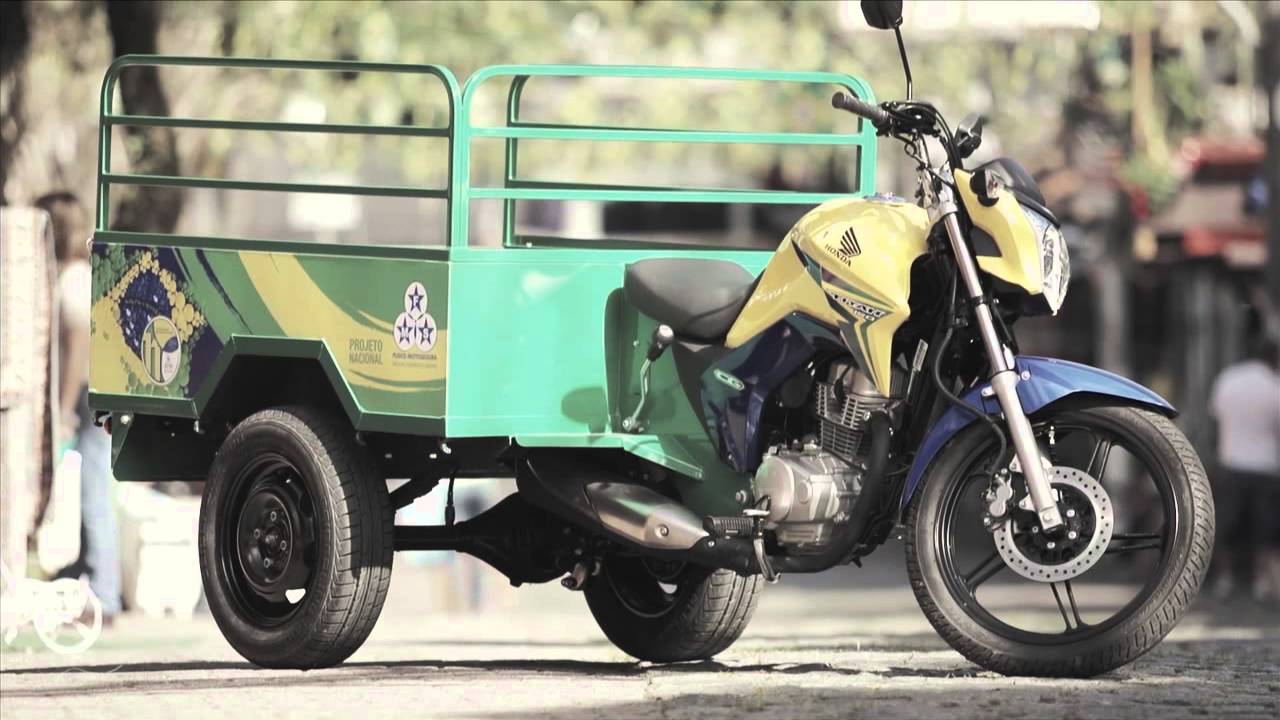 Novo triciclo de carga Fusco-Motosegura, agora com eixo 