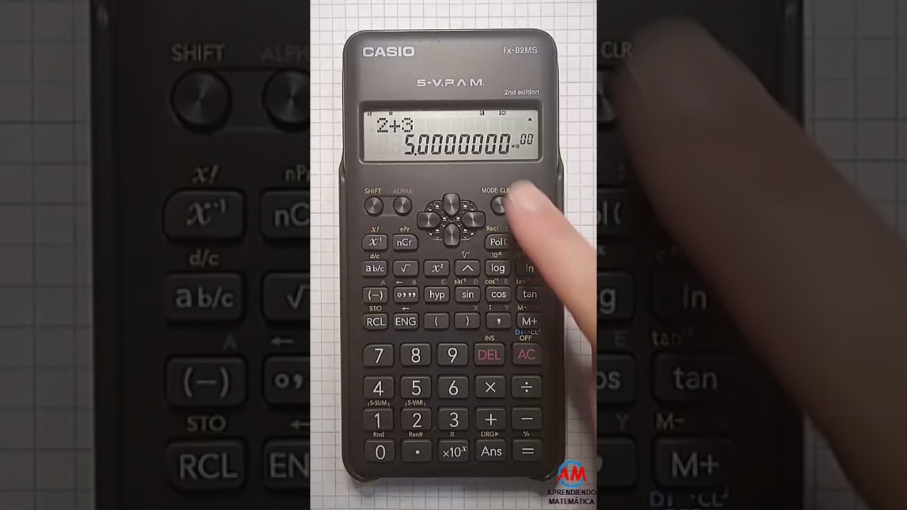 📌 &iquest;C&Oacute;MO RESETEAR UNA CALCULADORA CIENT&Iacute;FICA? #shorts #youtubeshorts #youtube #shortsyoutube #casio
