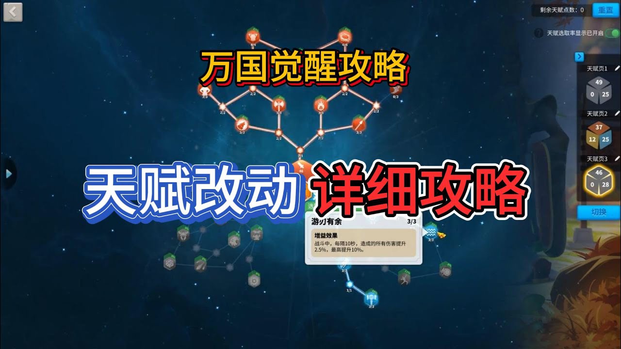 天賦改動 詳細攻略#riseofkingdoms #万国觉醒 #8bit 