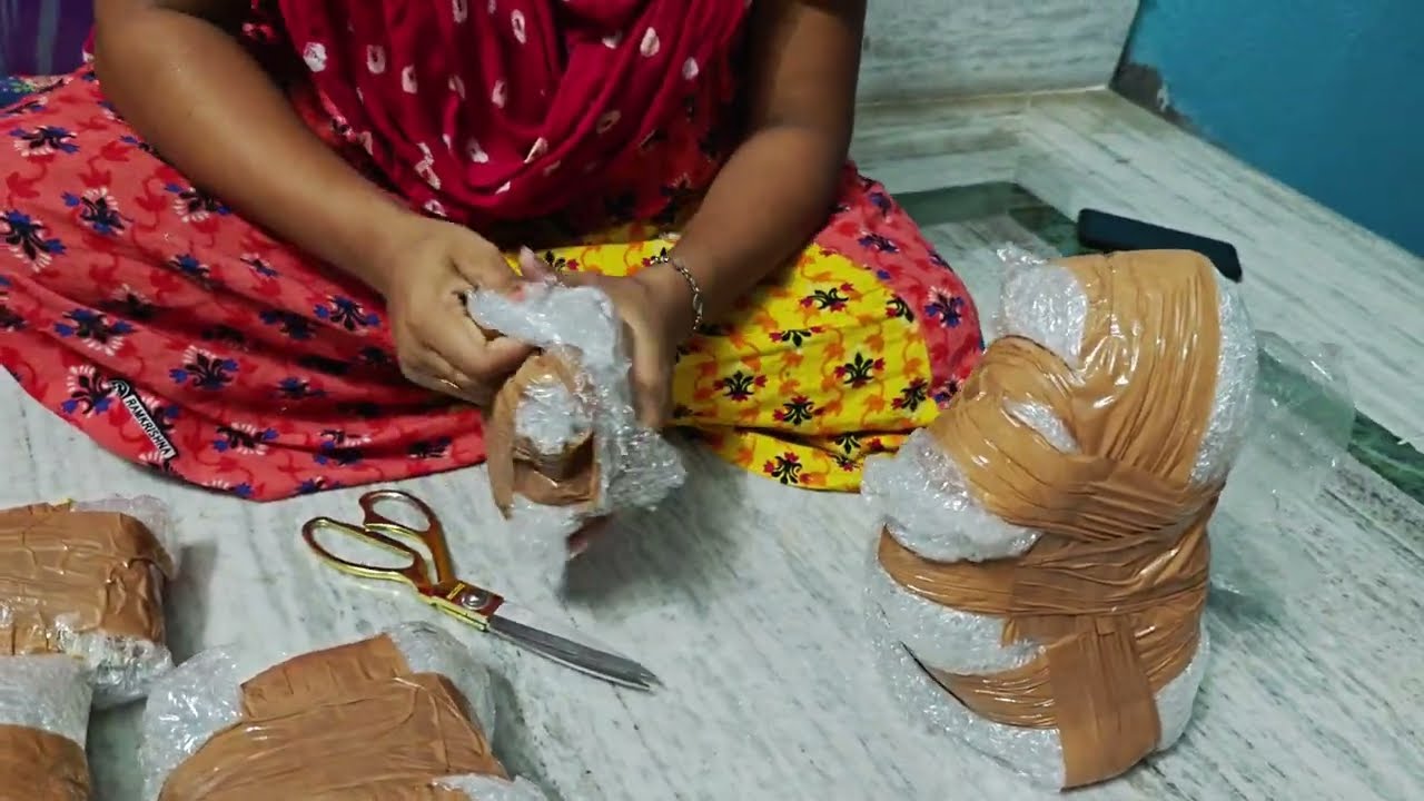 বৃন্দাবন থেকে এলো একটা পার্সেল দেখুন কি কি আছে অর্ডার করতে কল করুন 8017723548