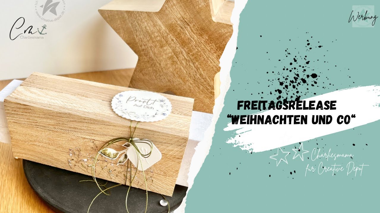 Freitagsrelease bei Creative-Depot „Weihnachten und Co“ | Projektliebe „Geldgeschenk mit Klötzchen“