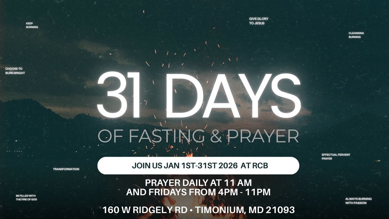 31 Days of Fasting & Prayer