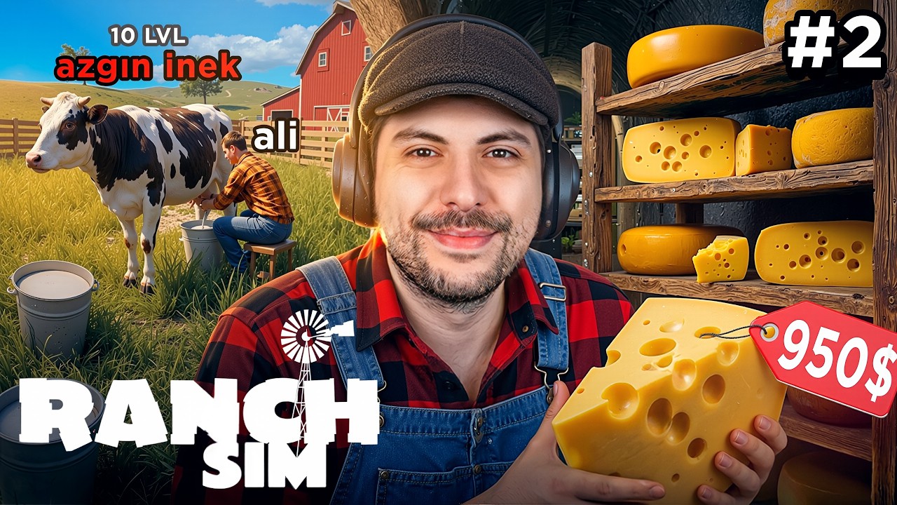 &Ccedil;İFTLİK ARTIK PARA KAZANIYOR! | Ranch Simulator (2. B&ouml;l&uuml;m)