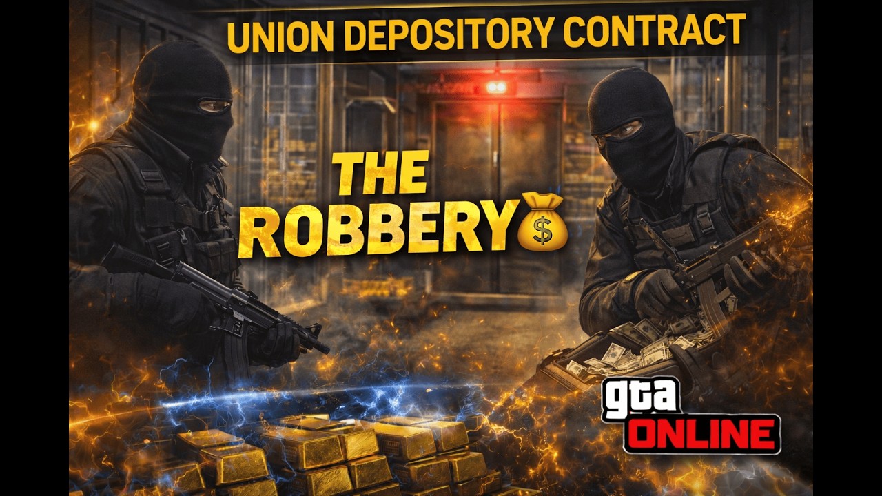 The Union Depository Contract – The Robbery | GTA Online Full Mission