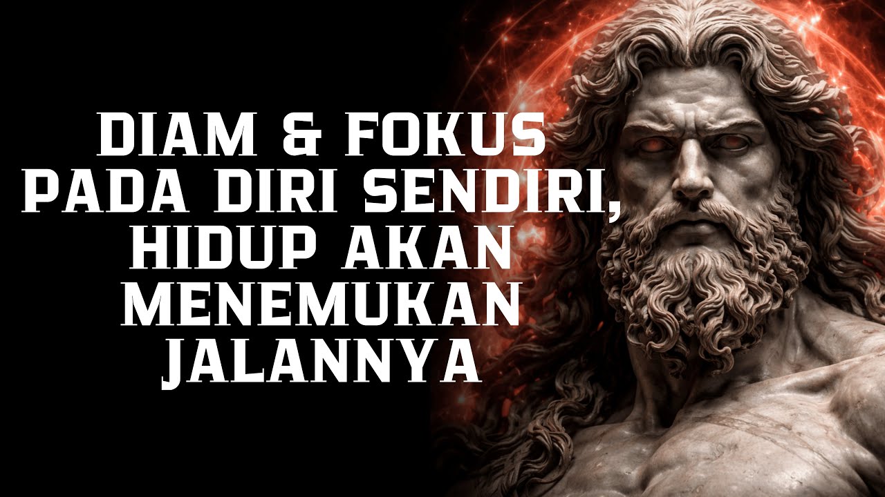 Saat Kamu Fokus Pada Diri Sendiri dan Diam, Hidup Akan Menemukan Jalannya | Filsafat Stoikisme
