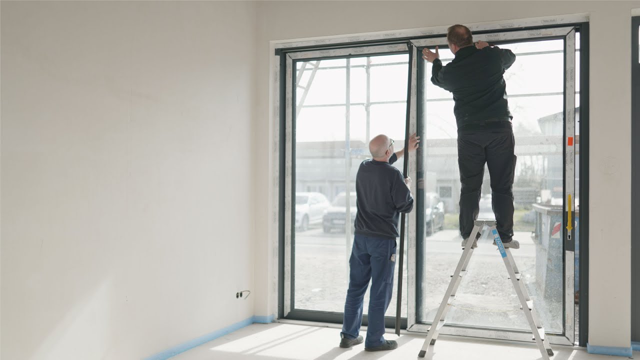 De hef- en schuifdeur - montagehandleiding in het Nederlands