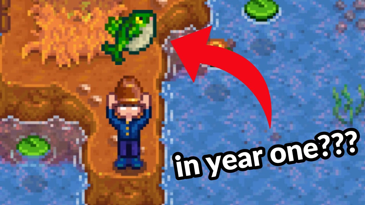 I Caught Every Fish in Stardew Valley in ONE YEAR